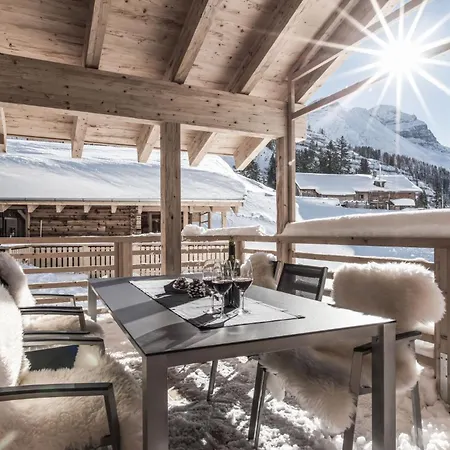 Aadla Walser-chalets Mit Privater Sauna, Hotpot Und Hotelservice Chalet Schröcken